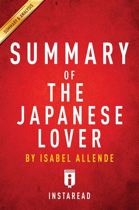 the japanese lover summary|the japanese lover book summary.